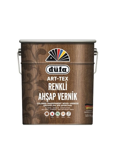 Düfa Art-tex Renkli Ahşap Verniği 15 Lt