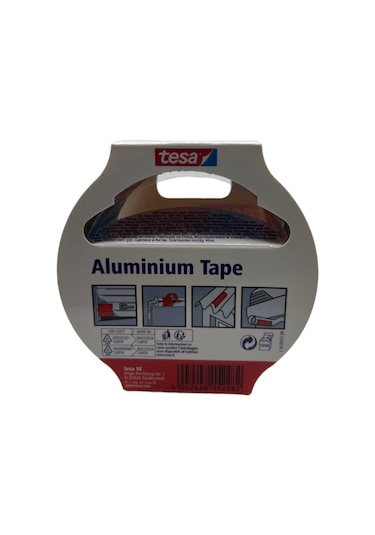 Tesa 56223 Alüminyum Bant 50 MM x 10 Metre