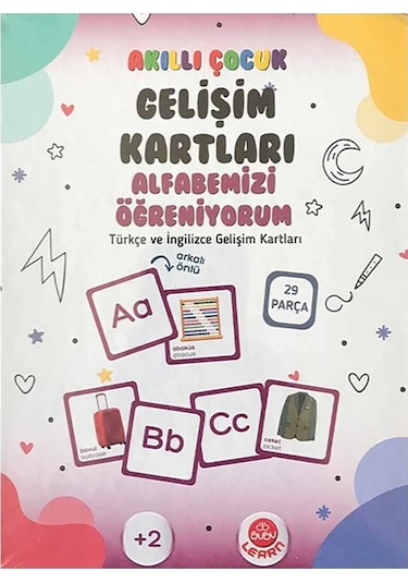 Bu-bu Akıllı Çocuk Gelişim Kartları Alfabemizi Öğren