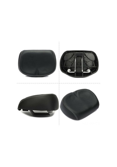 Moveevo Ergonomik Geniş Burunsuz Bisiklet Jotu - Pu Materyal, Şok Emici, Uzun Sürüşler İçin Konforlu Siyah-kırmızı Çok Renkli