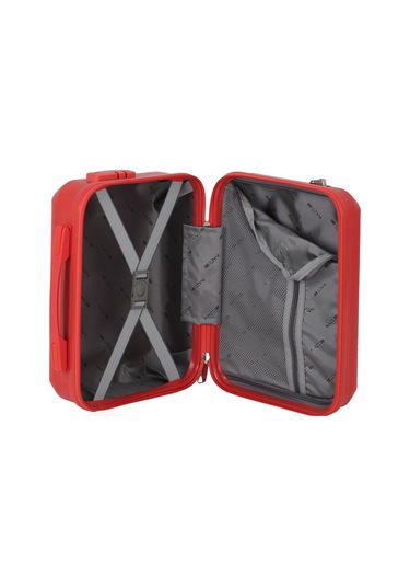 Mçs Polipropilen 3lü Valiz Seti Orta & Kabin & Makyaj V374 S24sy1000080-set 00022 Mercan