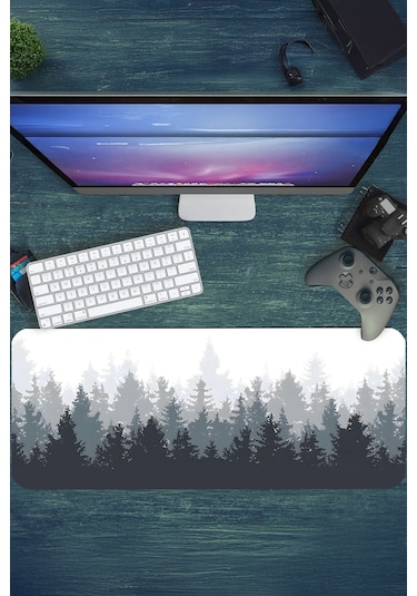 Gaming Oyuncu Xl Mouse Pad Kaydırmaz Dikişli 80 30 Cm Mousepad 23