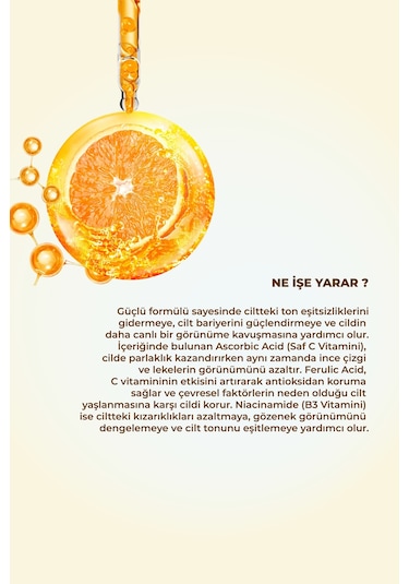 Dermoend Vitamin C Serum 2li