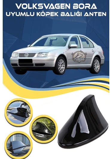 Volksvagen Bora Uyumlu Oto Balık Sırtı Anten Elektrikli Köpekbalığı Balina Tavan Anten