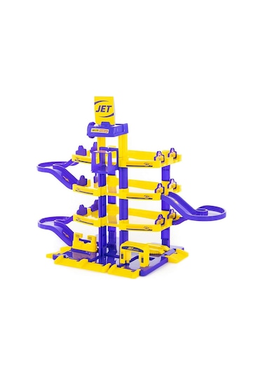 Polesie 40213 Park Jet Dört Seviyeli Garaj Otopark Seti