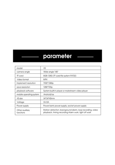 Flybuy Mini Wifi Kamera X5 Ev Güvenlik 1080p Aı İnsan Tanıma Gece Görüş