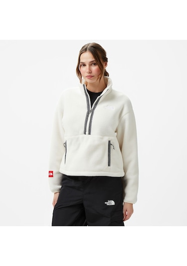 The North Face Kadın Sweatshırt Nf0a88z3qlı Beyaz