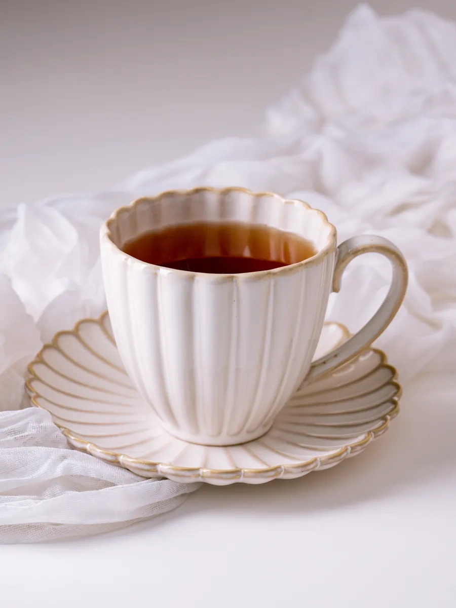 Aberu Shop Çay/kahve Takımı Fincan Ve Tabak Seti 260 Ml 311663184 Bej Açık