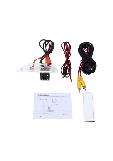 Sones 656x492 Etkili Piksel Ntsc 60hz Cmos Iı Su Geçirmez Geri Görüş Kamerası 4 Led Lambalar İle Bmw 120i/135i/640i/z4