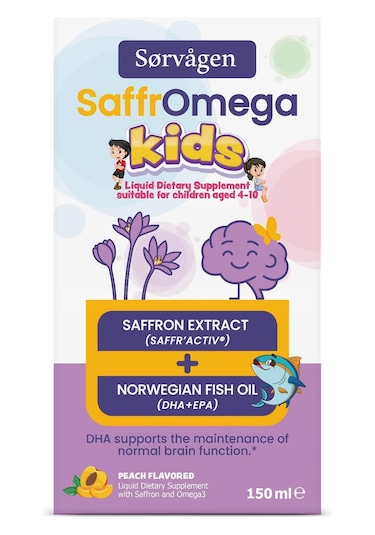 Sorvagen Saffromega Kids Safran Ve Omega3 150 Ml
