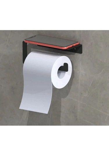 Fbt Rulo Peçetelık,havluluk,tuvalet Kağıtlığı Seti Siyah