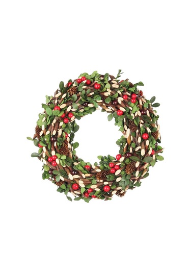 Eloise Yılbaşı Kapı Çelengi 32,5cm