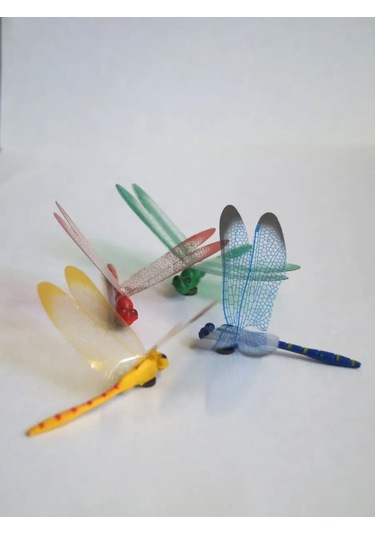 Luce St Buzdolabı Dekoru İçin 8 Parça 8.5 Cm Yusufçuk Mıknatısı Seti. 153978399