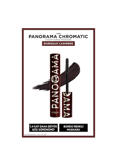 Panorama Chromatic Maskara Bordeaux Cashmere 30189225-11069 Diğer