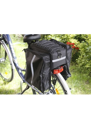 Procycle Pc-415 Heybeli Bisiklet Arka Bagaj Çanta Büyük Siyah