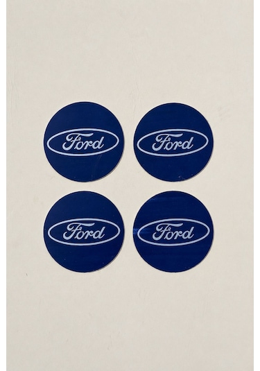 Ford Jant Göbek Arma/etiket 4 Adet