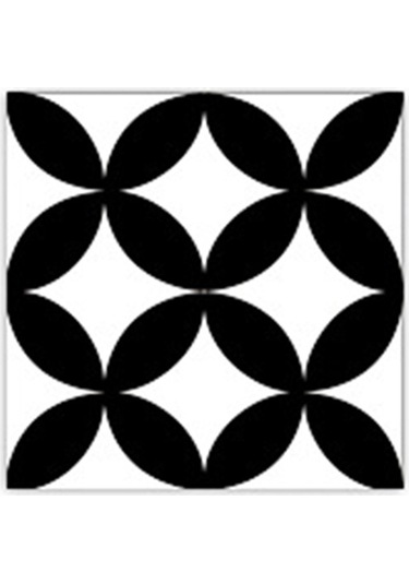 Qingmipy Su Yalıtımlı Kendinden Yapışkanlı Pvc Duvar Çıkartmaları - Mutfak Ve Banyo İçin 6 Parça Retro Desenli Dekoratif Duvar Kağıdı Seti Çok Renkli