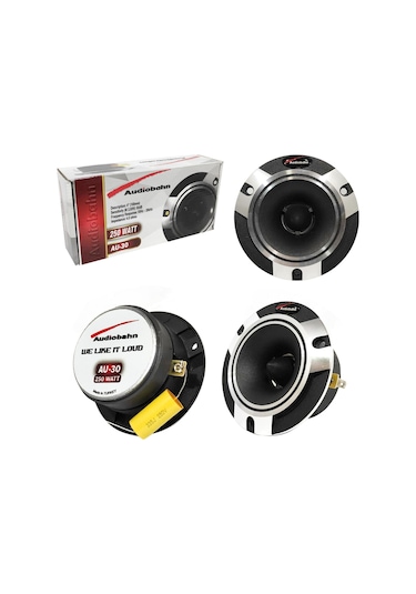 Audıobahn Au-30 Tweeter 10cm 250 Watt 2 Adet