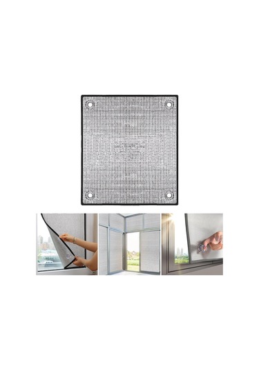 Dolıty Banyo Kapı Balkon Için Alüminyum Folyo Yalıtım 50cmx50cm