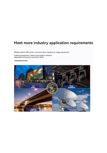 Lp-20 Rj45 Konnektör Seti Ip68 Su Geçirmez Siyah