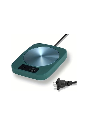 Fastbuy Turcoshop11 Pembe 110v Kahve Isıtıcı Tabağı: Gün Boyu Sıcak İçecekler İçin Çay, Süt, Sıcak Çikolata