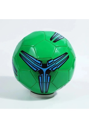 Wholesale11 Karikatür Pvc Dikişli Futbol Topu Anaokulu 2 Beden 3 Yeşil