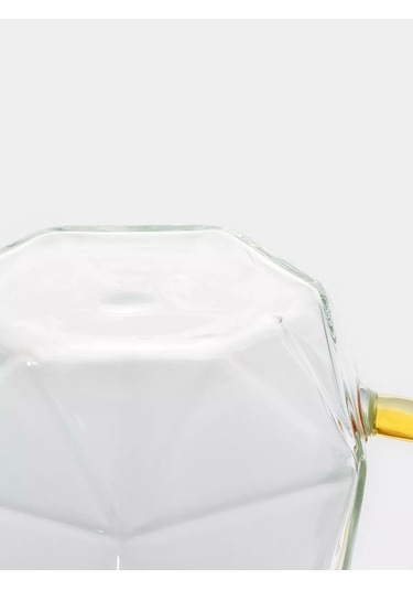 Magistro "yağmur" Cam Bardak Çay Ve Kahve İçin 320 Ml Hediye Bardak 124106390 Gri