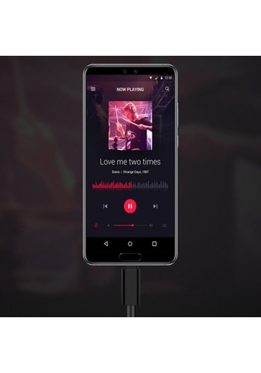 Willowhaven Usb-c'den 3.5mm Ses Adaptörü, Zinc-alloy+abs, Cep Telefonu Kulaklık Konvertörü, Siyah