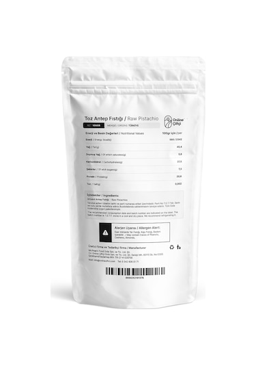 Online Çiftçi Toz Antep Fıstığı 2 x 100 G