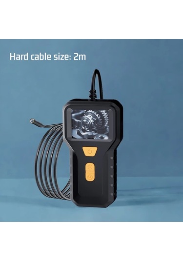 Xuweiwei Endoscope 2m 7874inch Yüksek Çözünürlüklü Kamera 8 Parlak Led Aydınlatma Karanlık Ortamlarda Net Görüntü Esnek Kontrol