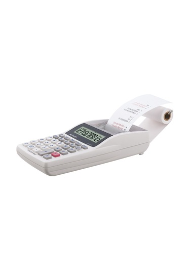 Sharp El-1611v 12 Hane Şeritli Hesap Makinesi Beyaz - Gri