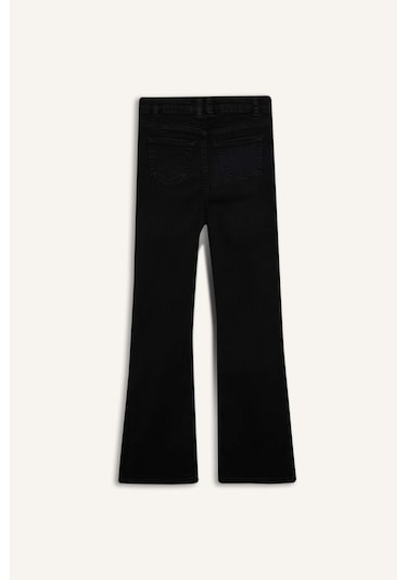 Defacto Kız Çocuk Flare Fit İspanyol Paça Jean Pantolon E6183a825aubk27 Siyah Defacto Kız Çocuk Flare Fit İspanyol Paça Jean Pantolon E6183a825aubk27 Siyah