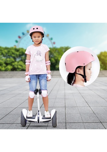 Geeksen "b003 Kaykay Ve Paten Kaskı - Şok Emici Eps Köpük, Ayarlanabilir Kayış, Havalandırmalı" Siyah