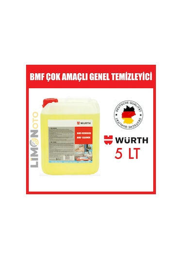 Würth Bmf Genel Amaçlı Araba Atölye Ve Tekne Temizleyici 5 Lt