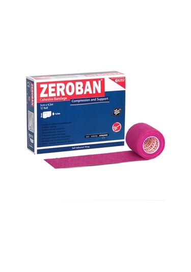 Zeroban Bandaj 5 CM x 4.5 M Pembe