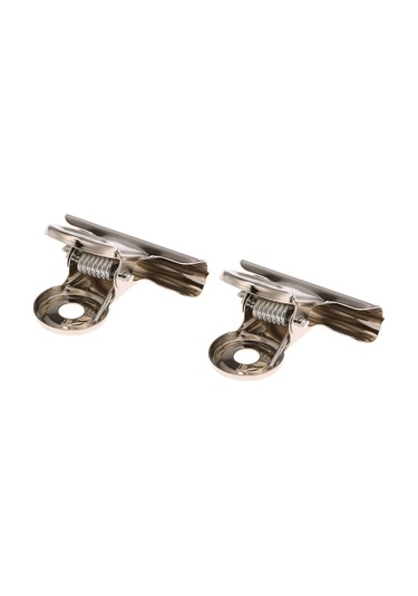 Reedark 6 Adet Metal Gümüş Tırnak Sabitleyici Klampları - C Eğrisi Oluşturucu Tırnak Uzatma Aracı - Fotonlu Lambayla Kullanılabilir