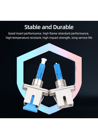 Maiyame Görsel Hata Bulucu Fiber Adaptörü Fiber Optik Konnektör Lc Erkek - Sc Dişi Optik Fiber Ada