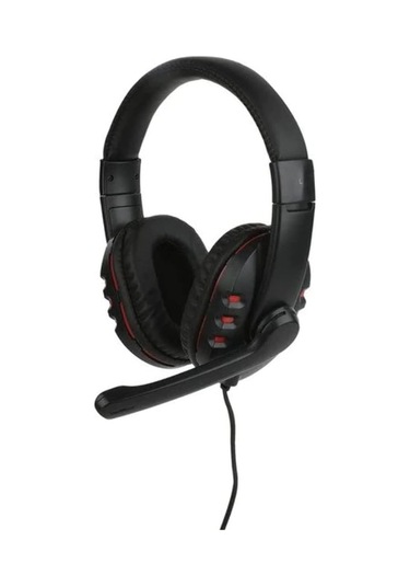 Lu731-red Topçu Oyun Kulaklığı Kırmızı