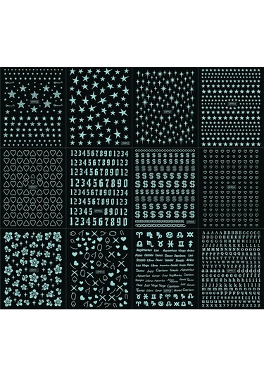 6 Adet/takım Parlak Yansıtıcı Tırnak Etiket Altın Gümüş Aurora Dalga Hatları 3d Kendinden Yapışkanlı Nail Art Çıkartması Tasarım Manikür Aracı Altın Folyo