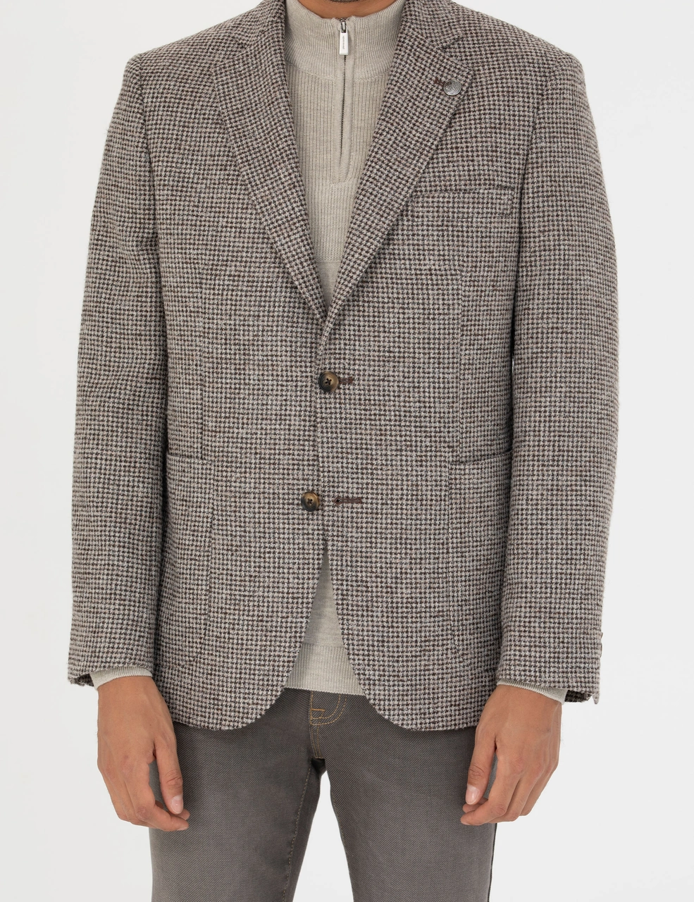 Pierre Cardin Erkek Kahverengi Ceket 50273155-vr029 Kahverengi