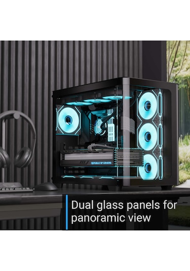 Aerocool P300c 750w 80+ Bronze, 3x12cm Mirror A-rgb Fanlı, Panora