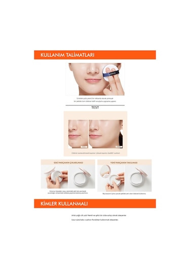 Missha Magic Cushion Cover Lasting Yüksek Kapatıcı Yarı Mat SPF50+ PA+++ Fondöten İç Yedek No.23 15 G