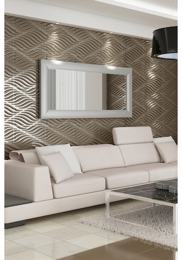 3 Boyutlu Boyanabilir Pvc Duvar Paneli Concept 50-50 Cm 4 Adet-1 Metrekare