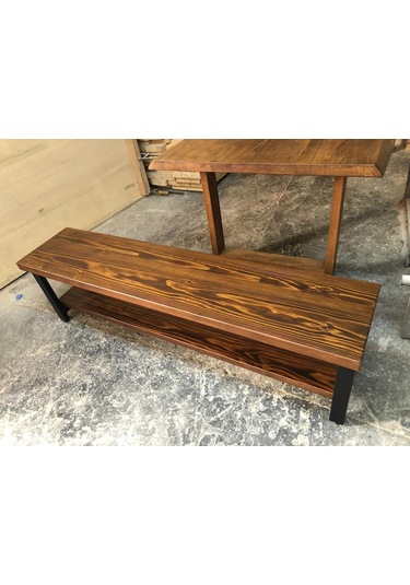 Bintaşmobilya Ceviz Rengi Kütük Tv Sehpasi