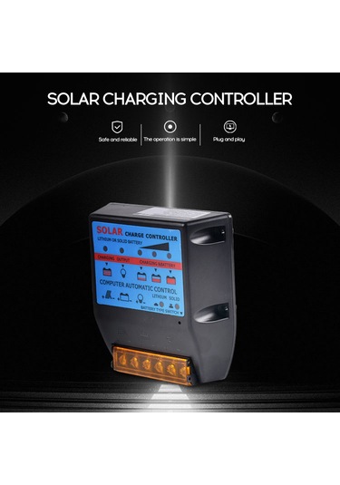 Kosona 12v/24v Otomatik Uyumlu 20a Güneş Enerjisi Kontrol Cihazı, Led Sokak Lambası İçin Dayanıklı Ve Kolay Kurulum