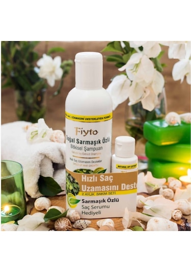 Fiyto Sarmaşık Özlü Bitkisel Şampuan 2 x 500 ML + Saç Serumu 2 x 75 ML