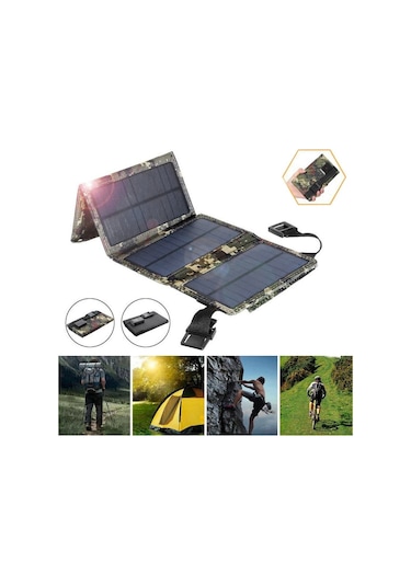 Butu 5V 10W Usb Solar Güneş Paneli Şarj Cihazı