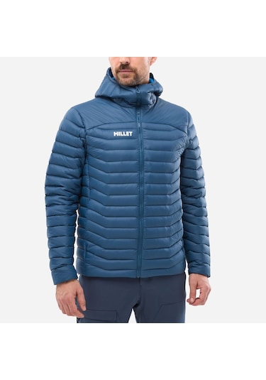 Millet Evole Lt 700 Hm Kapşonlu Kaztüyü Ceket Mıv10559 N0395 Mavi