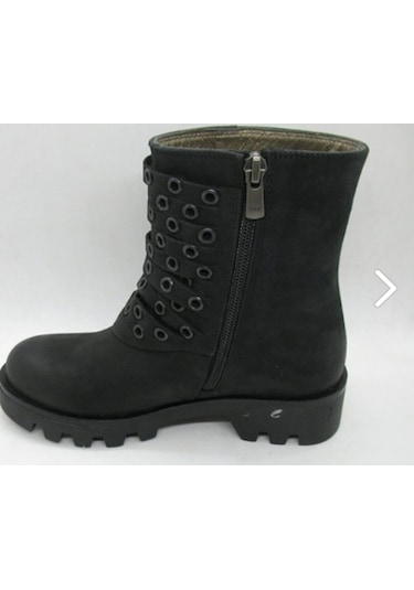 Toddler 7424 Deri Ortopedik Destekli Bot 31-32 Siyah