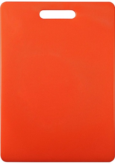Gastrorag Mutfak İçin Plastik Kesme Tahtası, Kulplu 425307108 Kırmızı